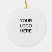 Décoration En Céramique Logo de l'entreprise (Devant)