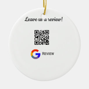 Décoration En Céramique logo de l'entreprise de révision Google Scan QR av