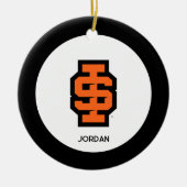 Décoration En Céramique Logo de l'Université d'État de l'Idaho (Devant)