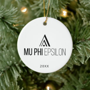 Décoration En Céramique Logo de Mu Phi Epsilon