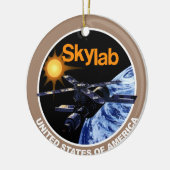 Décoration En Céramique Logo de programme du SKYLAB (Gauche)