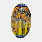 DÉCORATION EN CÉRAMIQUE LOGO DU COLLAGE ALIMENTAIRE DIÉTITIEN (Droite)