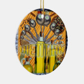 DÉCORATION EN CÉRAMIQUE LOGO DU COLLAGE ALIMENTAIRE DIÉTITIEN (Droite)