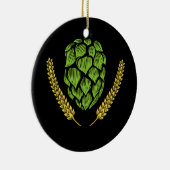 Décoration En Céramique Logo IPA Craft Beer Hops (Droite)