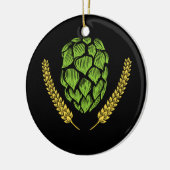 Décoration En Céramique Logo IPA Craft Beer Hops (Gauche)