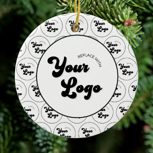 Décoration En Céramique Logo Motif Personnalisé Entreprise Entreprise Entr