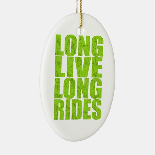 Décoration En Céramique Long Live Long Rides (Topo) (Droite)