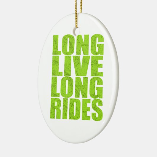 Décoration En Céramique Long Live Long Rides (Topo) (Gauche)