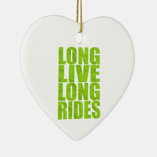 Décoration En Céramique Long Live Long Rides (Topo) (Droite)