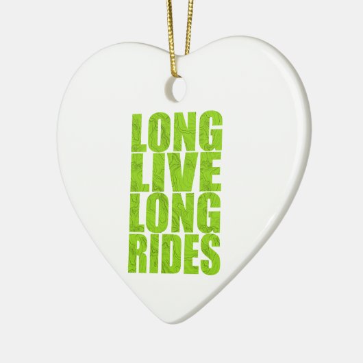 Décoration En Céramique Long Live Long Rides (Topo) (Gauche)