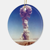 Décoration En Céramique L'opération d'essai d'armes nucléaires (Gauche)