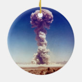 Décoration En Céramique L'opération d'essai d'armes nucléaires (Dos)