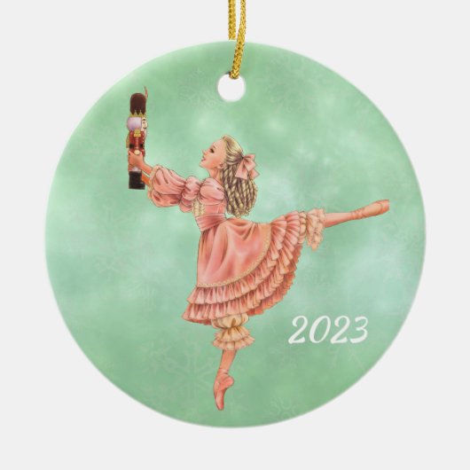 Décoration En Céramique L'ornement Clara Ballet Keepsaké Nutcracker (Devant)