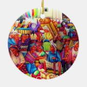 Décoration En Céramique L'ornement d'art du Guatemala (Dos)