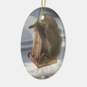 Décoration En Céramique L'ornement de l'écureuil (Gauche)