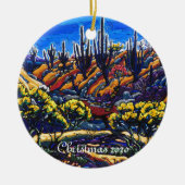 Décoration En Céramique L'Ornement de Noël de l'Arizona Eden (Devant)