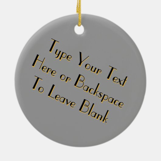 Décoration En Céramique L'ornement d'hélicoptère personnalisent la (Dos)