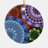 Décoration En Céramique L'ornement Elements Mandalas (Devant)