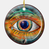 Décoration En Céramique L'ornement oculaire d'Odin (Dos)