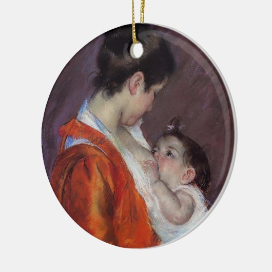 Décoration En Céramique Louise Nuring Son Enfant | Mary Cassatt (Gauche)