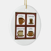 Décoration En Céramique Louveur de café (Droite)