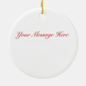 Décoration En Céramique Love Ballet en céramique (Dos)