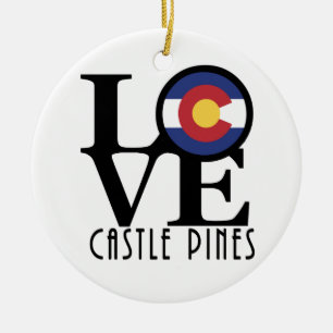 Décoration En Céramique LOVE Castle Pines