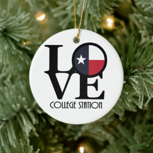 Décoration En Céramique LOVE College Station