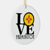 Décoration En Céramique LOVE Farmington Nouveau-Mexique (Droite)