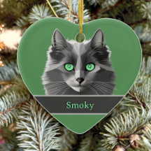 Love Grey Cats - Belle Nebelung - Votre texte
