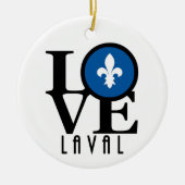 Décoration En Céramique LOVE Laval Québec (Devant)
