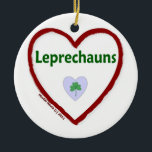 Décoration En Céramique Love Leprechauns<br><div class="desc">Irlandais ou non,  rendez-vous le matin pour vous et Bonne Saint Patrick ! Célébrez la journée et partagez les festivités avec ces dessins de Blue Beach Song,  des paroles irlandaises,  des bénédictions et des proverbes...  et que votre maison soit toujours trop petite pour accueillir tous vos amis !</div>