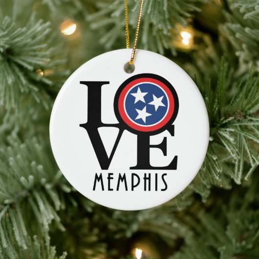 Décoration En Céramique LOVE Memphis (Arbre)