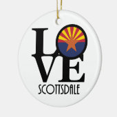 Décoration En Céramique LOVE Scottsdale Arizona (Gauche)