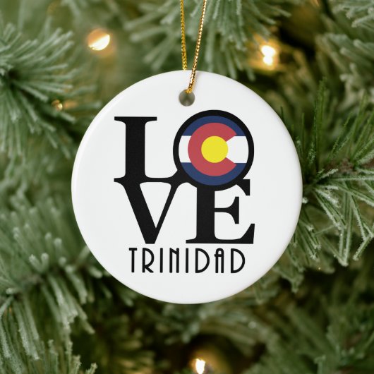 Décoration En Céramique LOVE Trinidad Colorado (Arbre)