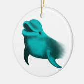 Décoration En Céramique Lucky Dolphin (Gauche)