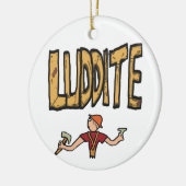 Décoration En Céramique Luddite (Gauche)