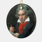 Décoration En Céramique Ludwig van Beethoven, 1820 (Gauche)