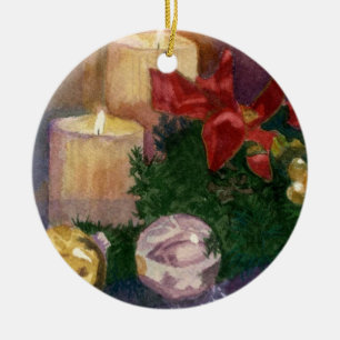 Décoration En Céramique Lueur de Noël