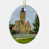 Décoration En Céramique Lumière de la pointe Mackinac (Droite)