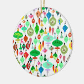 Décoration En Céramique Lumière de Noël d'années '50 (Gauche)