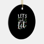 Décoration En Céramique Luminons de Noël Creative Classic (Droite)