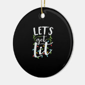 Décoration En Céramique Luminons de Noël Creative Classic (Gauche)