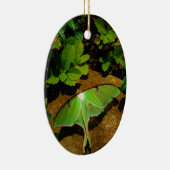 Décoration En Céramique Luna verte géante (Droite)