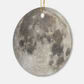 Décoration En Céramique Lune terrestre (Gauche)