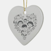 Décoration En Céramique Luv (Gauche)