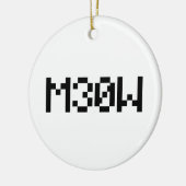 Décoration En Céramique M30W [Sons animaux de léopards] (Gauche)