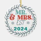 Décoration En Céramique M. et Mme. (Devant)