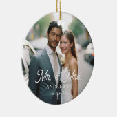 Décoration En Céramique M. & Mme ! Élégant, Simpel, Photo (Droite)