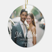 Décoration En Céramique M. & Mme ! Élégant, Simpel, Photo (Gauche)